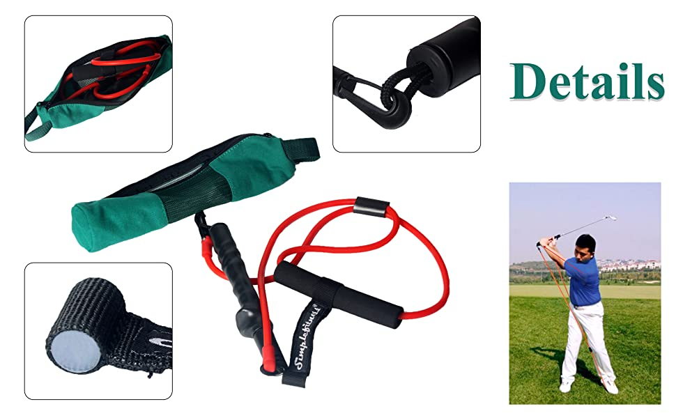 2021 New Arrival Golf Swing Aid Trainer Resistance Bands