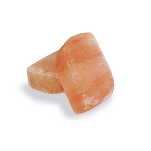 Leaf shape Himalayan salt massage stone