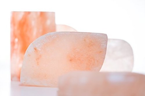 Leaf shape Himalayan salt massage stone