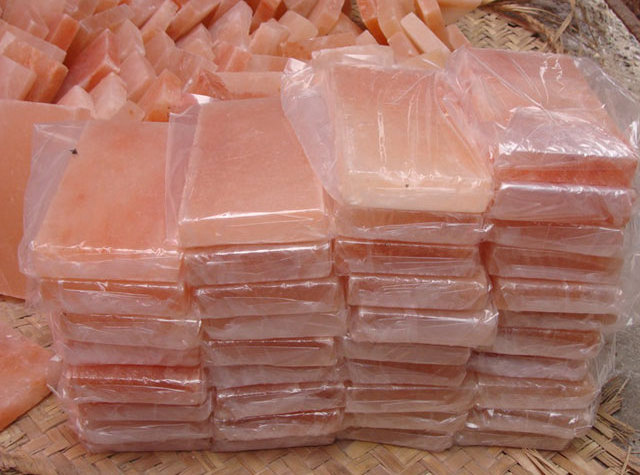 High Quality Himalayan Salt Tiles/Bricks 1x4x8 inches