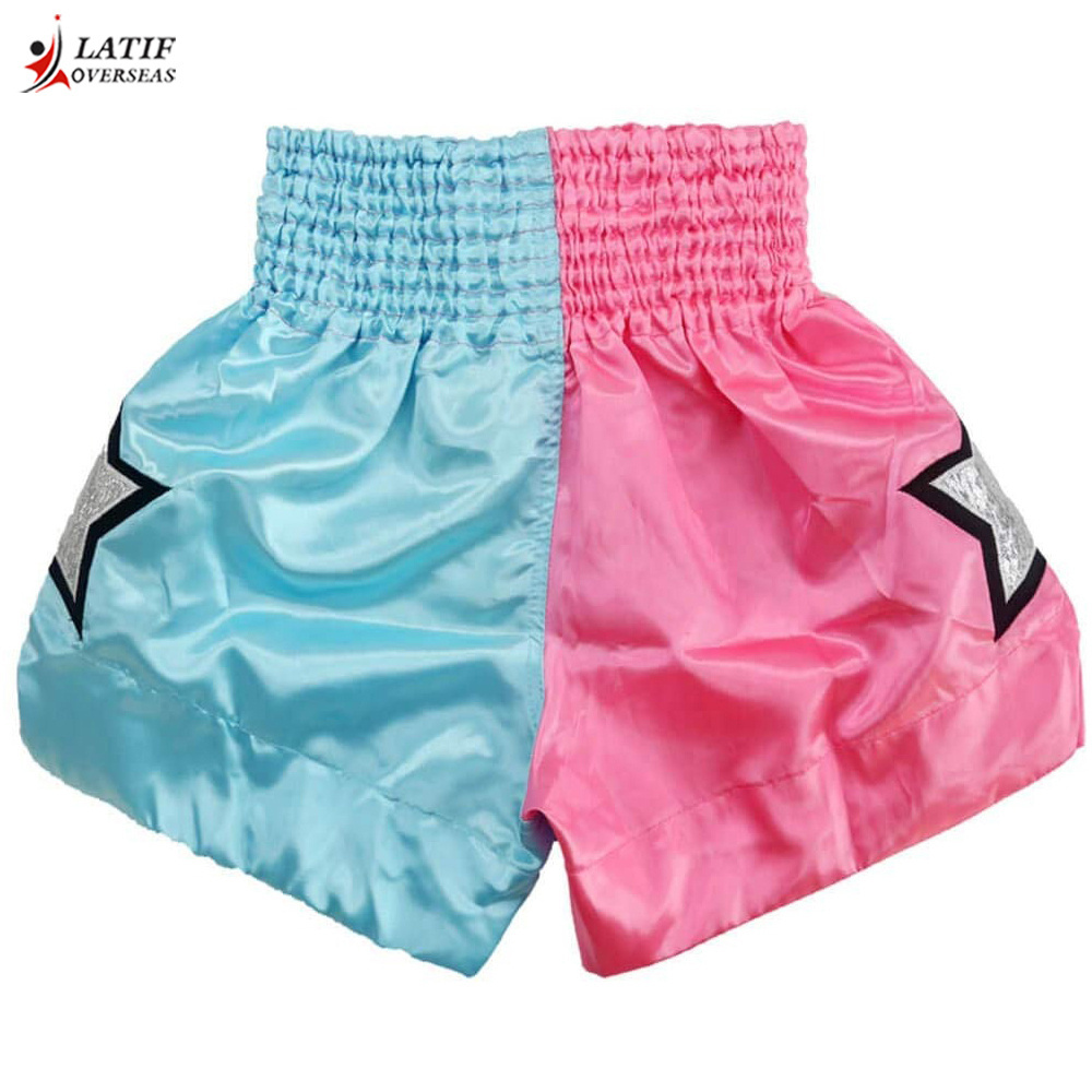 Customize men's and women's Muay Thai shorts MMA fitness boxing taekwondo shorts Two Color Design