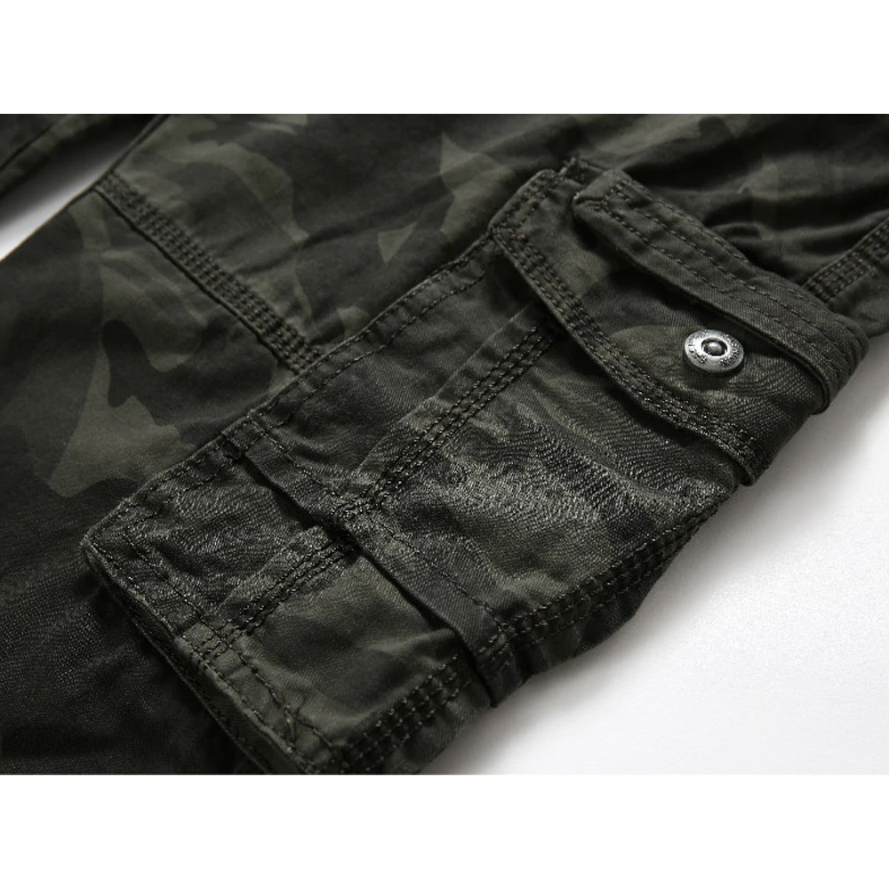 Autumn Men Pants Hip Hop Harem Joggers Pants Male Trousers Men Solid Multi-pocket Cargo Pants Skinny Fit Sweatpants