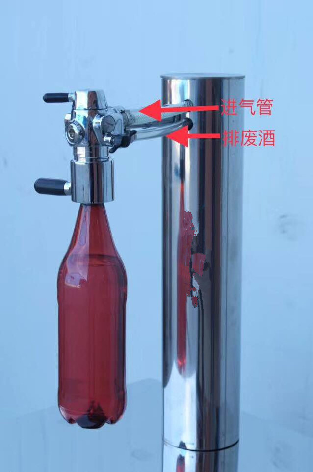 counter pressure beer bottle filler  with flow control beer tap  faucet