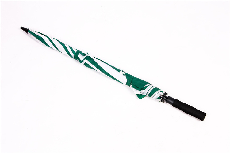 Promotional 30 Inch Double Canopy Funny Two Color Golf Umbrella with Own Your Logo