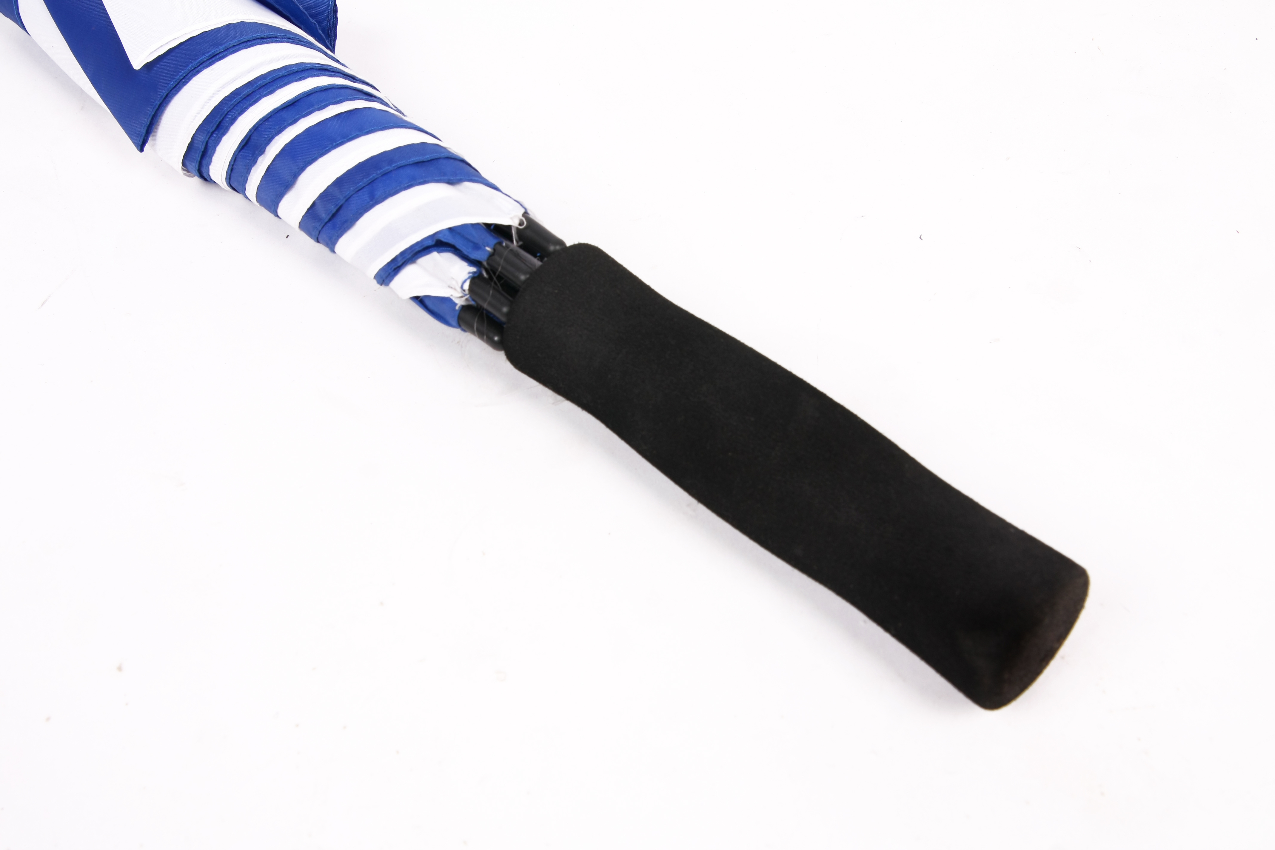 Hot Sale Large Windproof 30 Inch Golf Umbrella White and Navy Blue Golf Umbrella