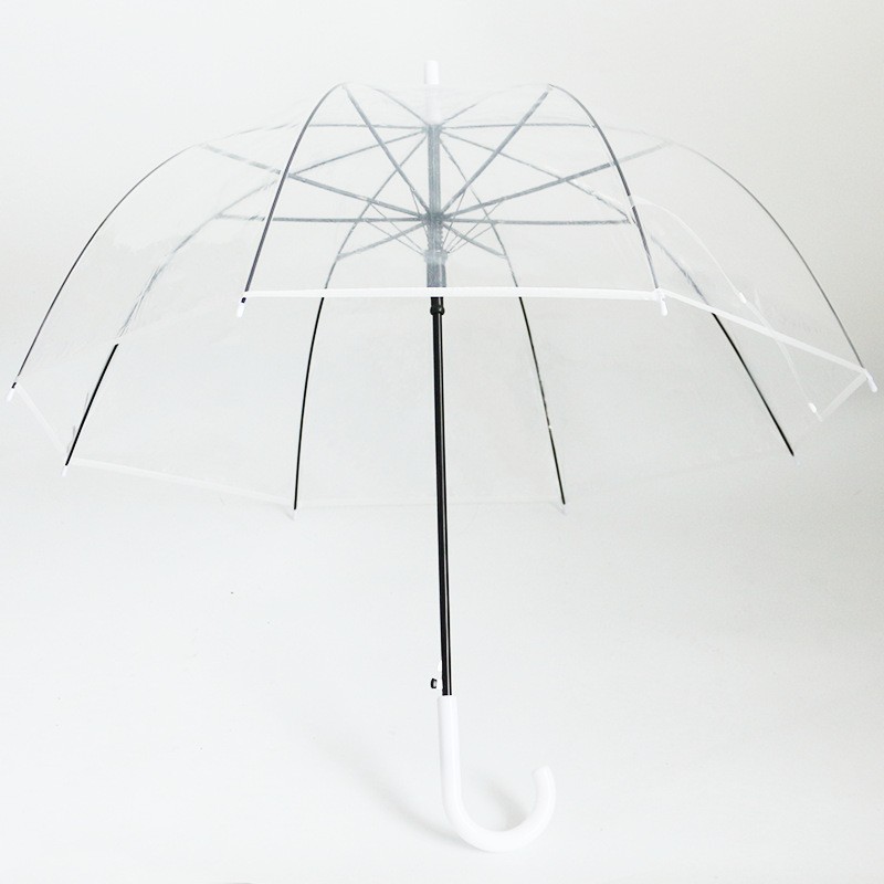 Wholesale Automatic Open Advertising Transparent Clear Bubble Wedding Parasol Umbrellas