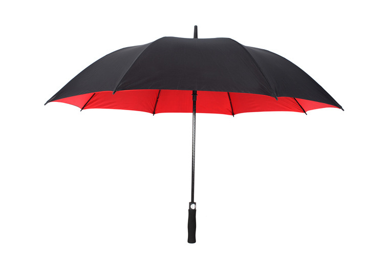 Fashion Straight Double Layer Sun and Rain Umbrella with Custom Printing Logo