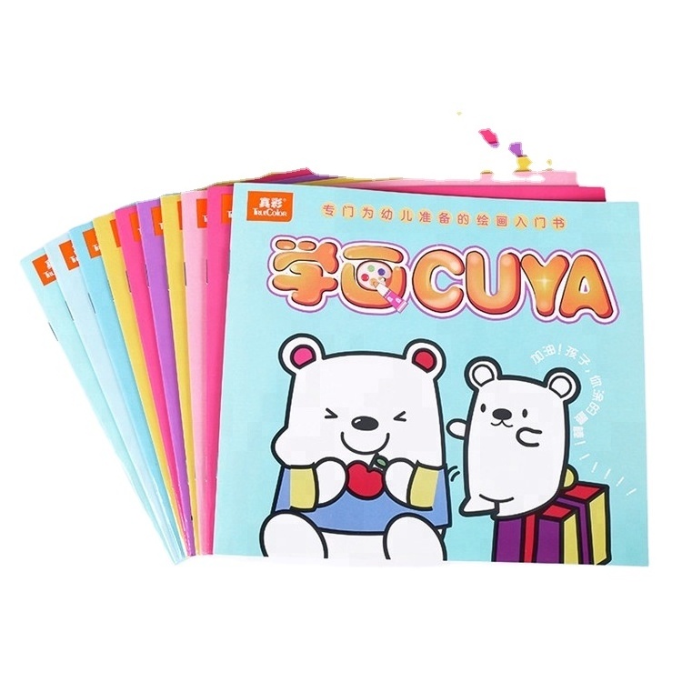 Chinese child comic book printing children coloring book