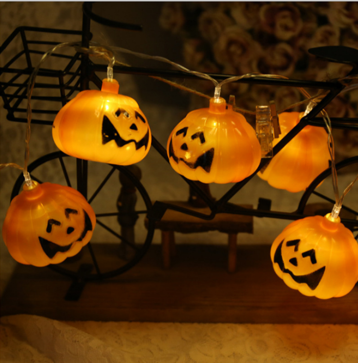 Halloween LED ghost festival outdoor anti water decoration Christmas pumpkin lights