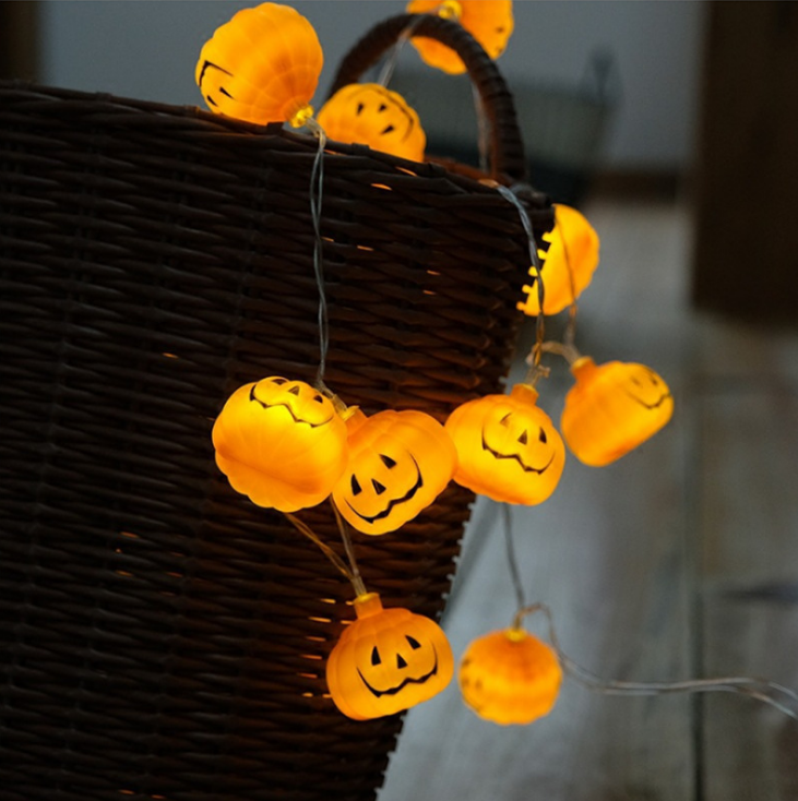 Halloween LED ghost festival outdoor anti water decoration Christmas pumpkin lights