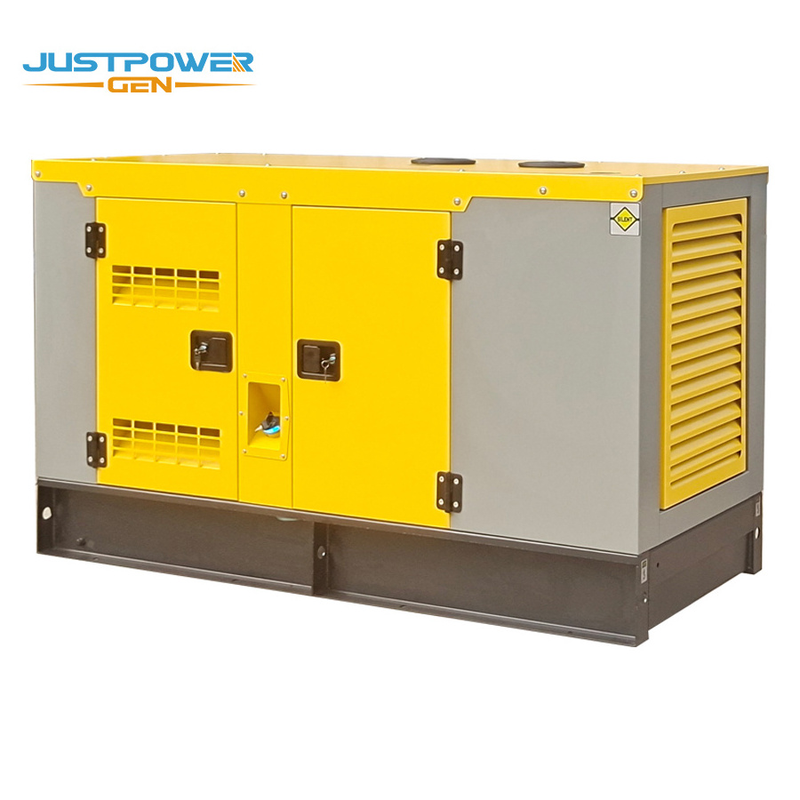 Super Silent Diesel Generator Set 25kw 30kva Power Portable 20kva 25kva Generators Set Genset Silent Diesel Generator