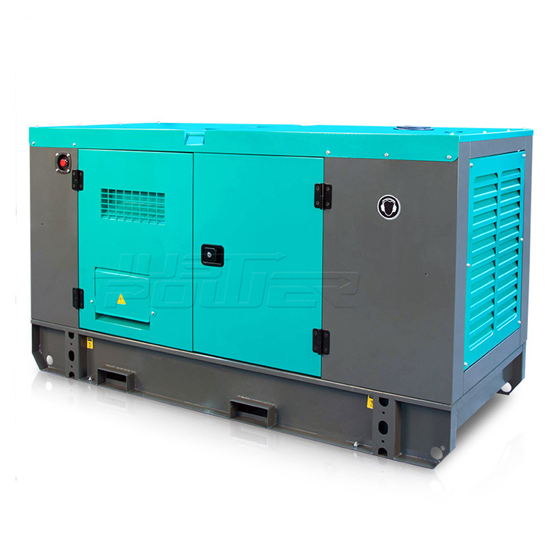 Power Silent Container Diesel Generators Generators 100 kva Soundproof Silent Generator Set Canopy 4 Cylinder Diesel Genset