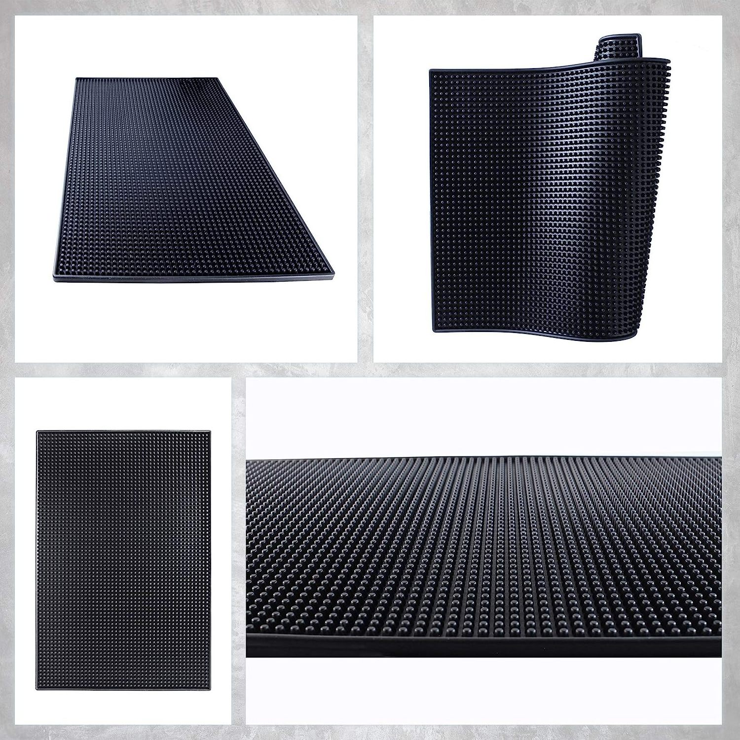 Latrou- customized Multifunctional water filter mat, environmentally friendly kitchen service overflow mat, foldable bar mat