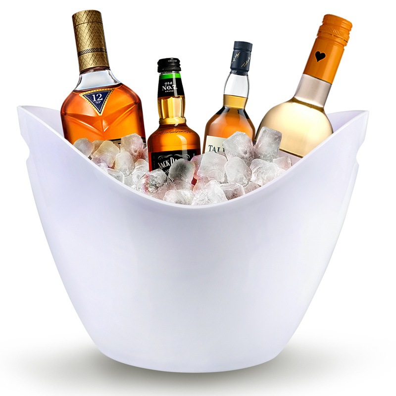 Customized New Design Customized Ice Bucket for Parties with Handles Large Ice Buckets Beer Bucket