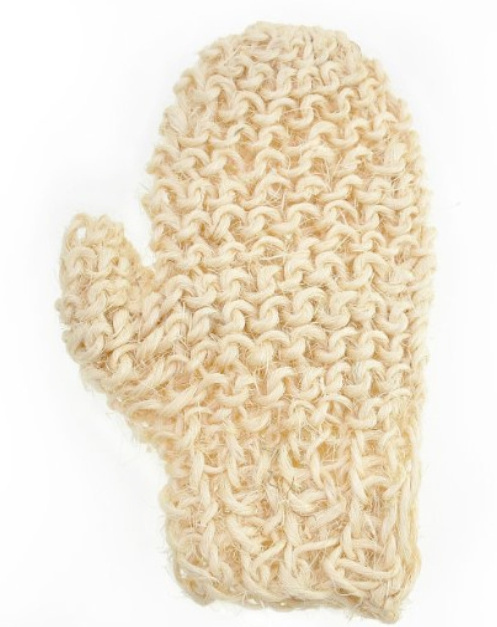 100% Natural Exfoliating Sisal Fiber Bath Glove Mitts Mitten Bath Scrubber Remove Dead Skin Exfoliating gloves