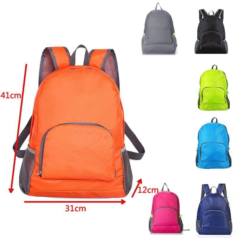 Outdoor Mountaineering Storage Bag Anti splashing Foldable Bag Fashion Sports Backpack for Men and Women