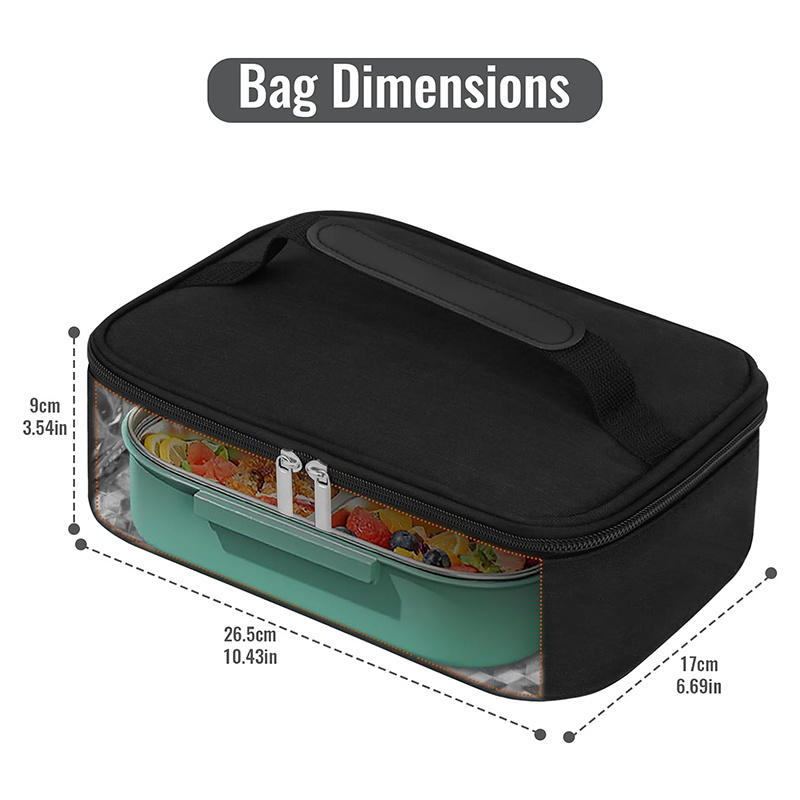 Cooler Bags Custom Logo Insulated Food Delivery Thermal Lunch Carrying Picnic Cooler Hard EVA Storage Case