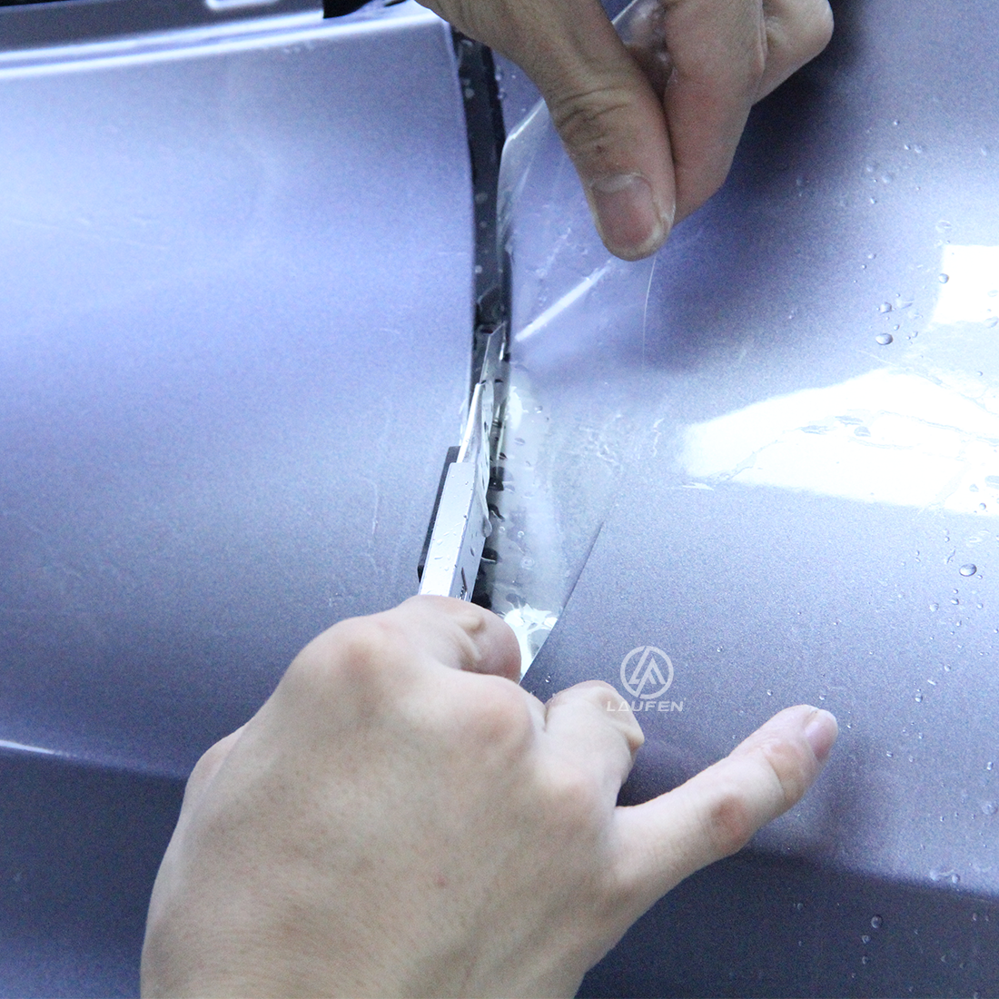 10 Years Warranty LAUFEN Vehicle TPU Film Colored Matte Gloss Polyurethane TPU PPF Vinyl Wrap NO Air Bubble Car Wrap