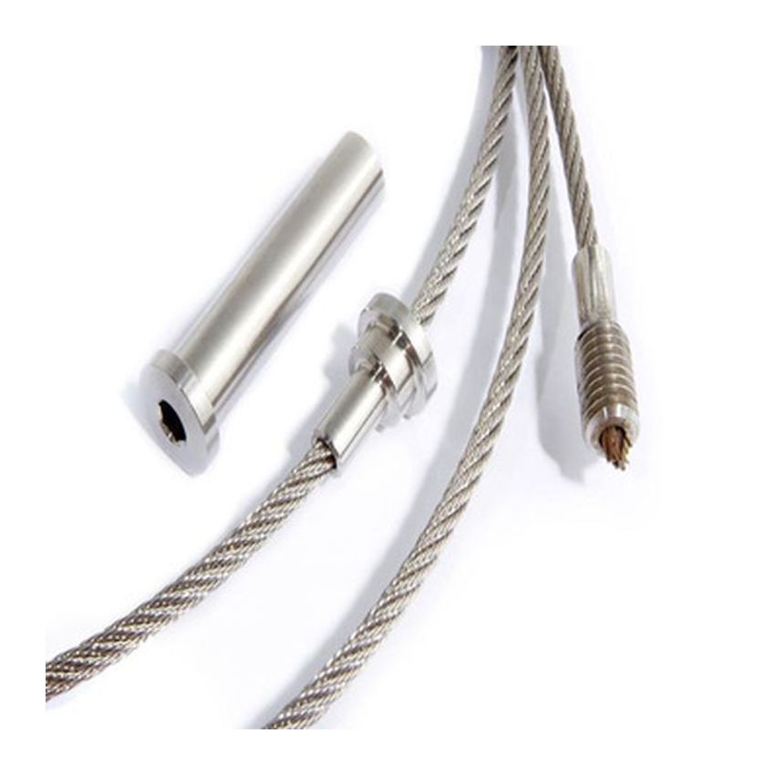 Stainless Steel Cable Railing Accessories for Wire Rope Cable Wood Posts