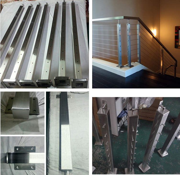 42 inches high stainless steel cable wire railing systems