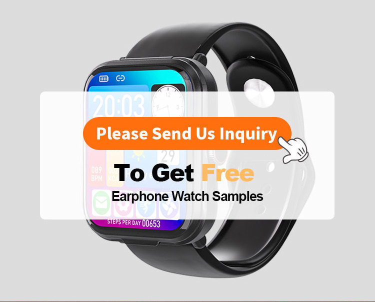 Headphones  Large Screen Big Wireless Fitness Type-C Tws Blue Tooth smart Watch Earphones Smart Wireless Fashion Smart Watch