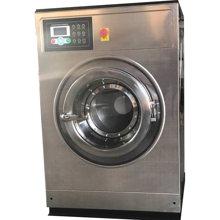 20kg to 120kg  hotel linen washing machine,304 Stainless steel laundry washer extractor