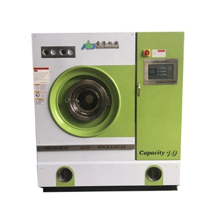 Free standing commercial laundry equipment fully automatic oil dry cleaning machine