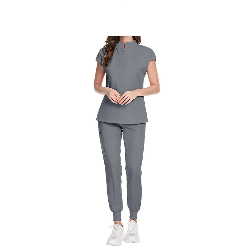 Wholesales Top Quality Women's Nursing Scrub Sets Straight Pants Tall Hospital Uniforms Cute Nursing Scrubs Sexy In Stock