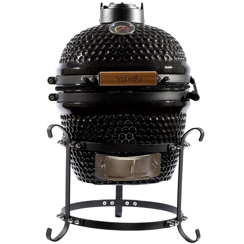 Best Design LAUREL13 Inch Ceramic charcoal bbq grill