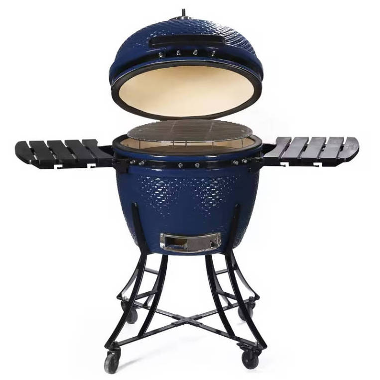 Manufacturer Direct Wholesale Outdoor Egg Griller Charcoal Bbq Grills Ceramic Barbecue Kamado Grill For Sale