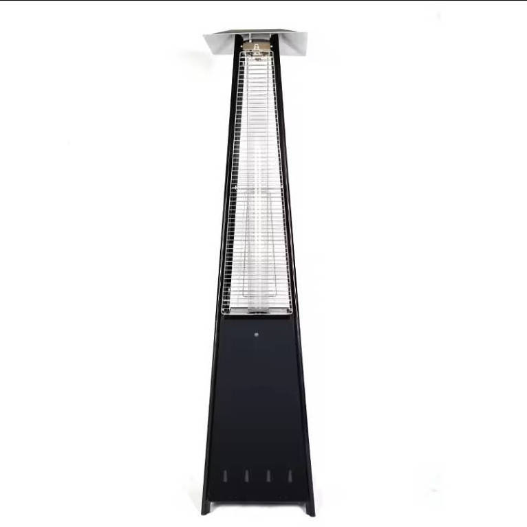 Hot Sale Manufacturer Supplied Portable Mushroom Pyramid Flame Outdoor Quartz Glass Tube Patio Heater For Garden Use