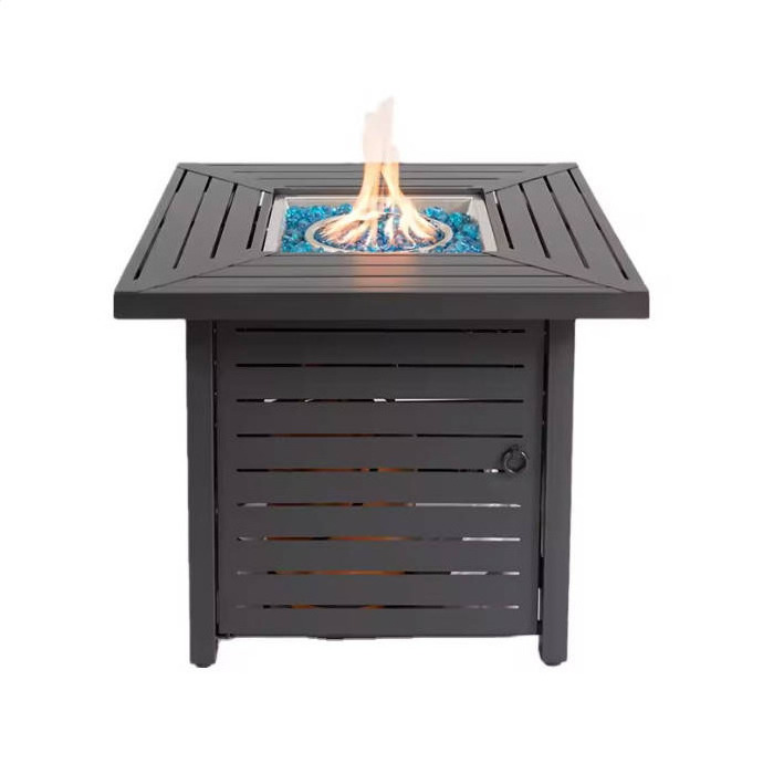 Garden Metal Corten Stainless Steel Indoor Wood Burning Propane Gas Table Top Outdoor Smokeless Table Tabletop Fire Pits