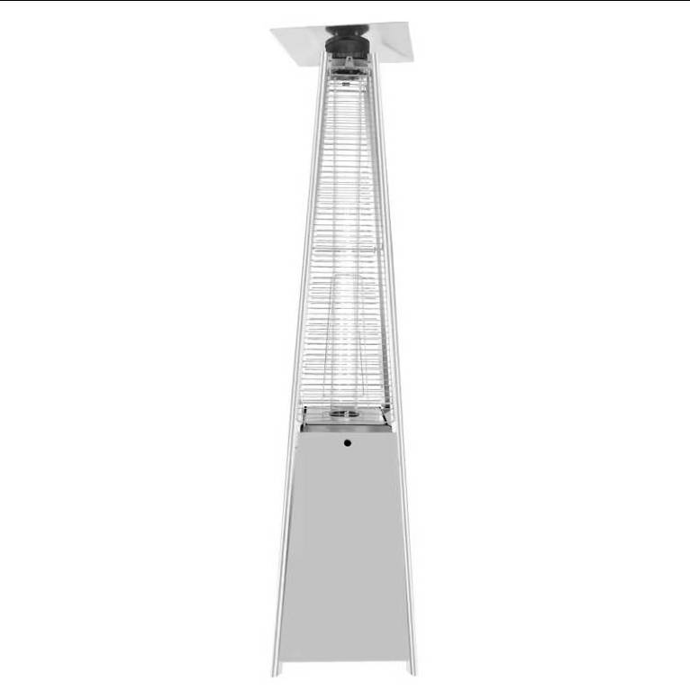 Hot Sale Manufacturer Supplied Portable Mushroom Pyramid Flame Outdoor Quartz Glass Tube Patio Heater For Garden Use