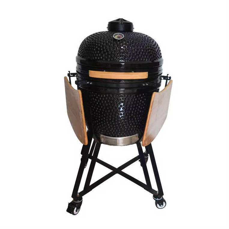 Hot Sale Manufacture Quality 13 15 18 20 21 22 23 25 Inches Bbq Smokers Green Ceramic Grill Kamado Bbq Charcoal Grill Outdoor