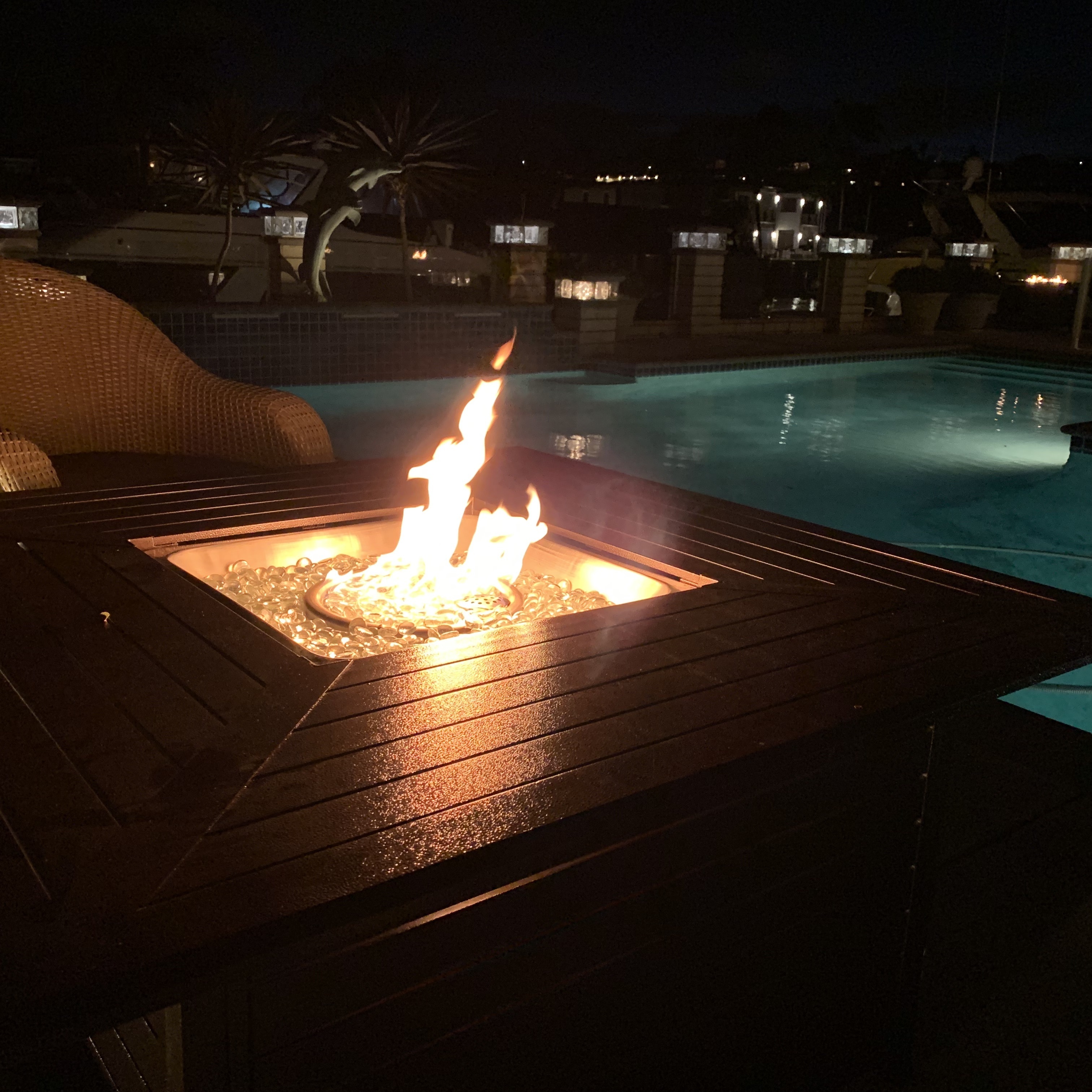 Top quality gas outdoor fire pit