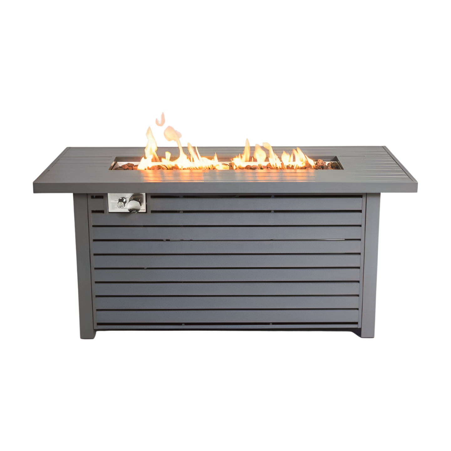 Stainless Steel Patio Propane Fire Pit 4200Btu 60.24