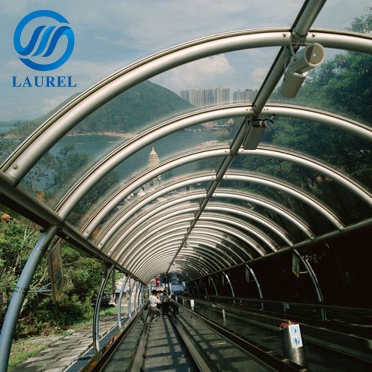 Safety curved glass panels tempered toughened glass panels for building glass