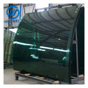 Safety curved glass panels tempered toughened glass panels for building glass