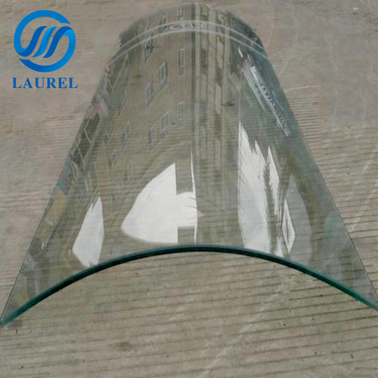 Safety curved glass panels tempered toughened glass panels for building glass