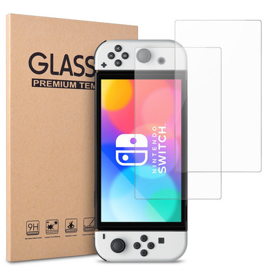 Glass For Nintendo Switch Game Player HD Tempered Glass Screen Protector For Nintendo Switch OLED 2.5D