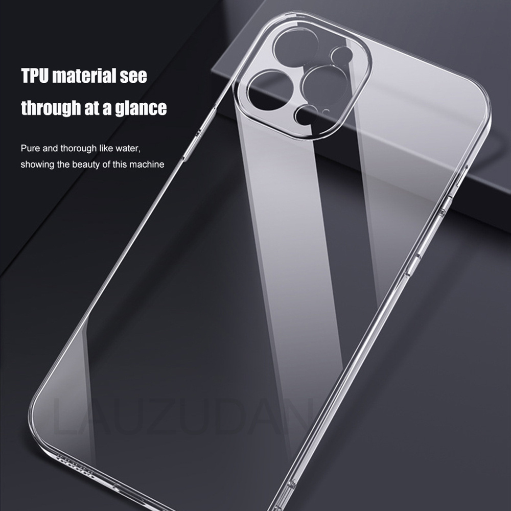 Clear Case for iPhone 15 Pro Max 14 13 12 11 Pro XR X XS Max 13 Mini Soft Silicon Case Cover For iphone 7 8 SE 2 6 6S 5