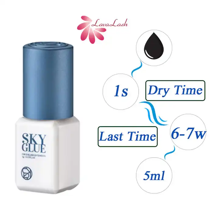 Korea Sky S+ Eyelash Extension Glue Vendor Korea Hypoallergenic Private Label Eyelash Glue