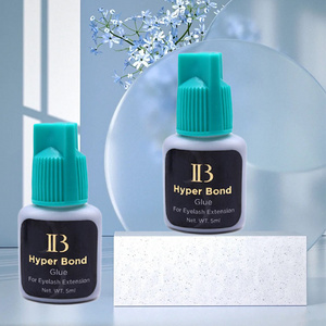 IB Super Plus glue  eyelash extension i-beauty black glue 5ml waterproof eyelash adhesive