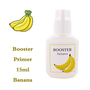 Booster Banana Scent Glue for Eyelash Extensions Transparent Booster Banana 15ml Primer Lash Adhesive