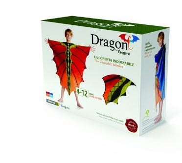 100% POLYESTER HIGH QUALITY COZY SUPER SOFT DRAGON FLEECE  WEREABLE KID BLANKET WITH SLEEVES RED WHOLESALE