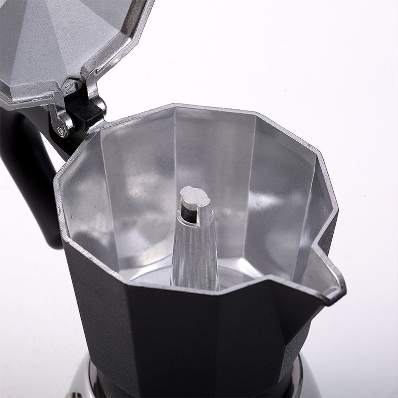 Stovetop Aluminium Moka Pot Stainless Steel Espresso Machine Coffee Maker