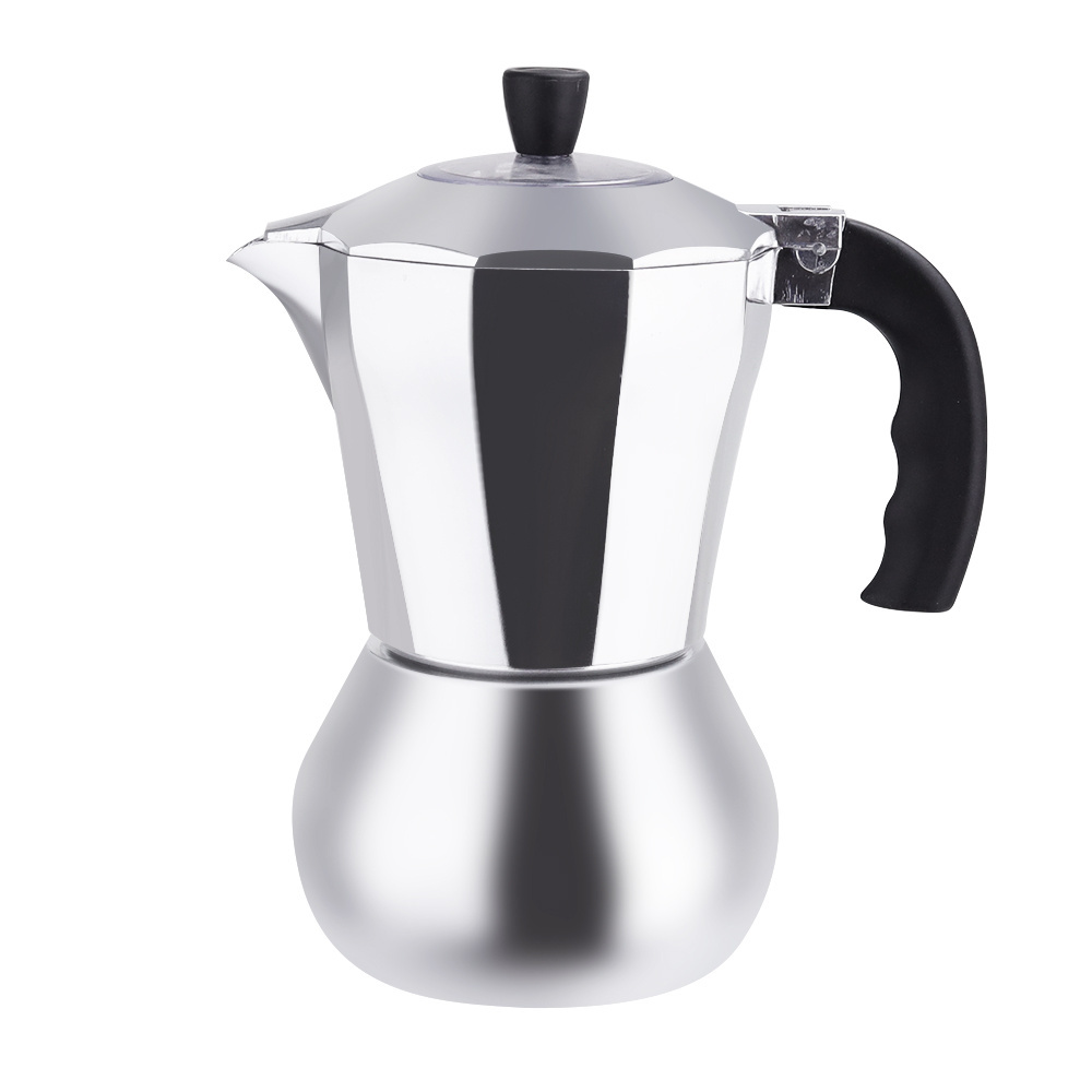 Stovetop Aluminium Moka Pot Stainless Steel Espresso Machine Coffee Maker