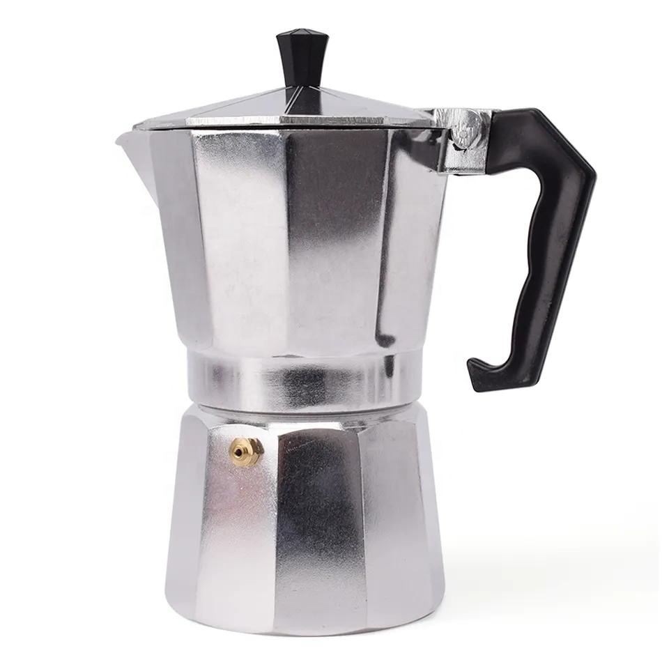 Stovetop Espresso Mokapot Italy Bialetti Stove Top Classic Aluminum 1 2 3 6 12 Cups Italian Express Greca Coffee Maker Moka Pot