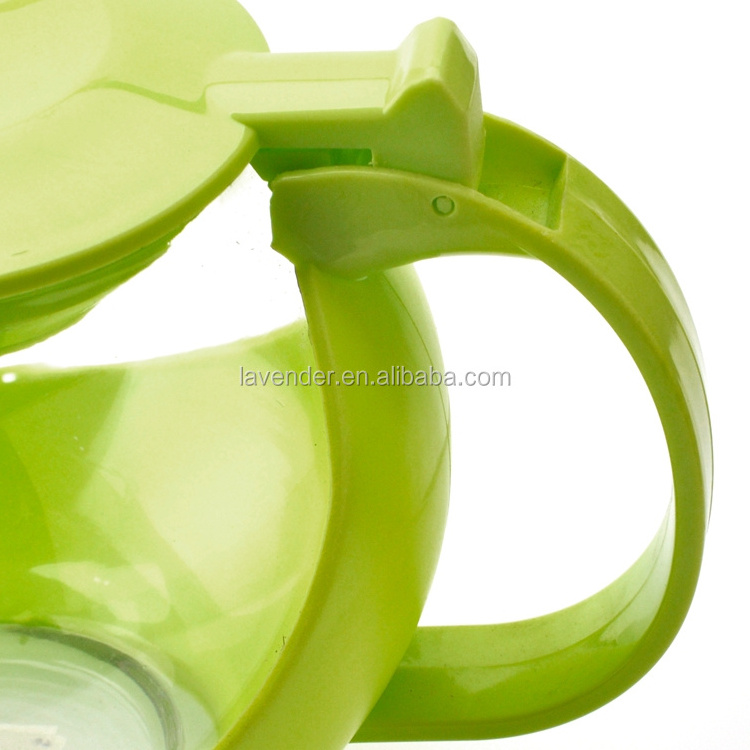 1200ml Green United Coffee Pot Disposable Water Kettle Glass Teapot