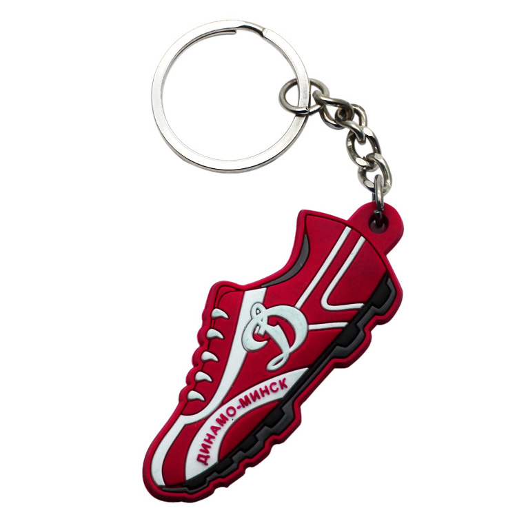 Fashion Football Metal Keychain Men Gift Key Chain Soccer Shoes And Football Car Key Ring Gift Party Keychains